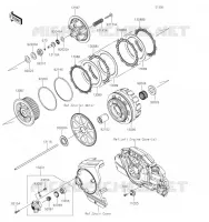 EMBRAYAGE pour Kawasaki VULCAN 1700 VOYAGER 2019
