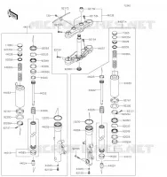 FOURCHE pour Kawasaki VULCAN 1700 VOYAGER 2019