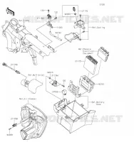 INJECTION CARBURANT pour Kawasaki VULCAN 1700 VOYAGER 2019