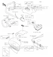 LABEL pour Kawasaki VULCAN 1700 VOYAGER 2019