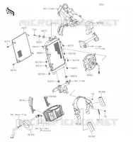 RADIATEUR pour Kawasaki VULCAN 1700 VOYAGER 2019
