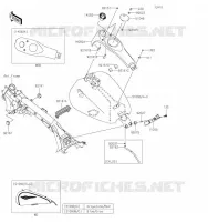 RESERVOIR CARBURANT pour Kawasaki VULCAN 1700 VOYAGER 2019