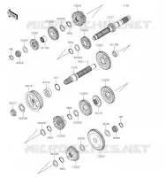 TRANSMISSION pour Kawasaki VULCAN 1700 VOYAGER 2019