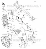 TUYAU D'EAU pour Kawasaki VULCAN 900 CLASSIC 2019
