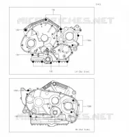 BOULON CARTER MOTEUR pour Kawasaki VULCAN 900 CUSTOM 2019