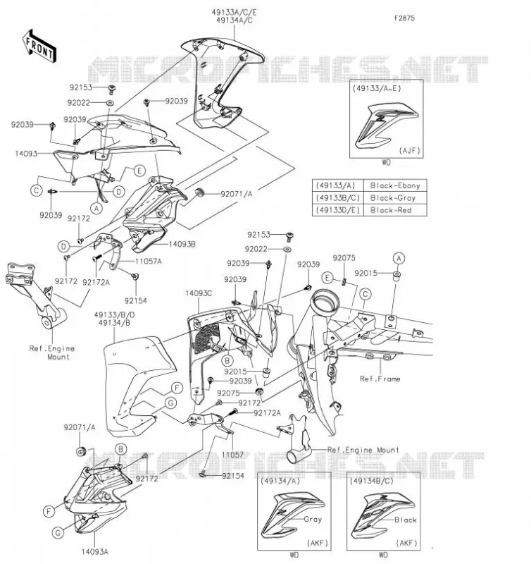 ECOPE Kawasaki MOTOS 900 2019 Z900  ZR900AKF