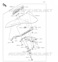 ACCESSOIRE (COUVRE SELLE) pour Kawasaki Z900 2019