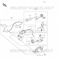 Accessory(Large Meter Cover) pour Kawasaki Z900 2019