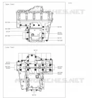 BOULON CARTER MOTEUR pour Kawasaki Z900 2019