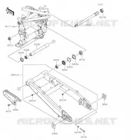 BRAS OSCILLANT pour Kawasaki Z900 2019