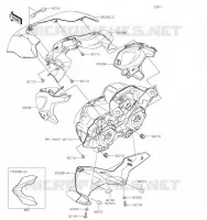 CARENAGE pour Kawasaki Z900 2019