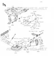 &Eacute;CHAPPEMENT pour Kawasaki Z900 2019