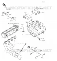 INJECTION CARBURANT pour Kawasaki Z900 2019