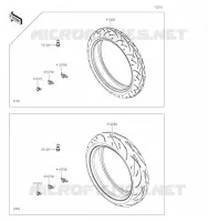PNEUS pour Kawasaki Z900 2019