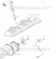 SYSTEME D&acute;ALLUMAGE pour Kawasaki Z900 2019