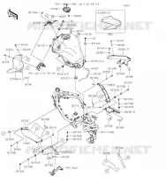 RESERVOIR CARBURANT pour Kawasaki Z900 2019