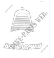 ACCESSOIRE(DECALS) pour Kawasaki Z900RS 2019