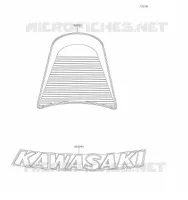 ACCESSOIRE(DECALS) pour Kawasaki Z900RS 2019