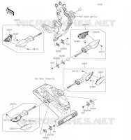 CLIGNOTANTS pour Kawasaki Z900RS 2019