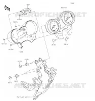 COMPTEURS pour Kawasaki Z900RS 2019