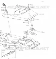 HOUSSE SELLE pour Kawasaki Z900RS 2019