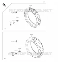 PNEUS pour Kawasaki Z900RS 2019
