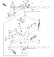 Accessory(Center Stand) pour Kawasaki Z900RS 2019