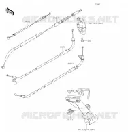 CABLES pour Kawasaki Z900RS 2019