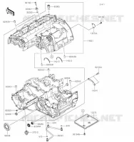 CARTER MOTEUR(S) pour Kawasaki Z900RS 2019