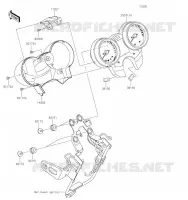 COMPTEURS pour Kawasaki Z900RS 2019
