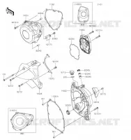 COUVERCLES MOTEUR pour Kawasaki Z900RS 2019