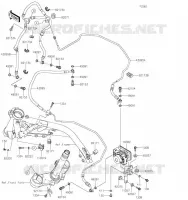 DURITE DE FREIN pour Kawasaki Z900RS 2019