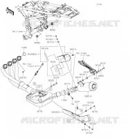 &Eacute;CHAPPEMENT pour Kawasaki Z900RS 2019