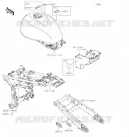 LABEL pour Kawasaki Z900RS 2019