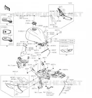 RESERVOIR CARBURANT(CN,US) pour Kawasaki Z900RS 2019