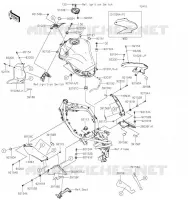 RESERVOIR CARBURANT pour Kawasaki Z900 2019