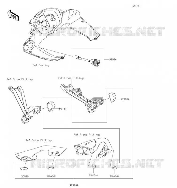 ACCESSOIRE(DC OUTPUT ETC.) Kawasaki MOTOS 1000 2019 Z1000SX  ZX1000WKF