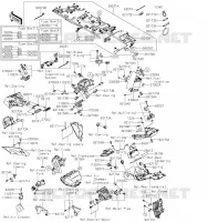 Chassis Electrical Equipment(AJF) pour Kawasaki NINJA H2 SX 2019