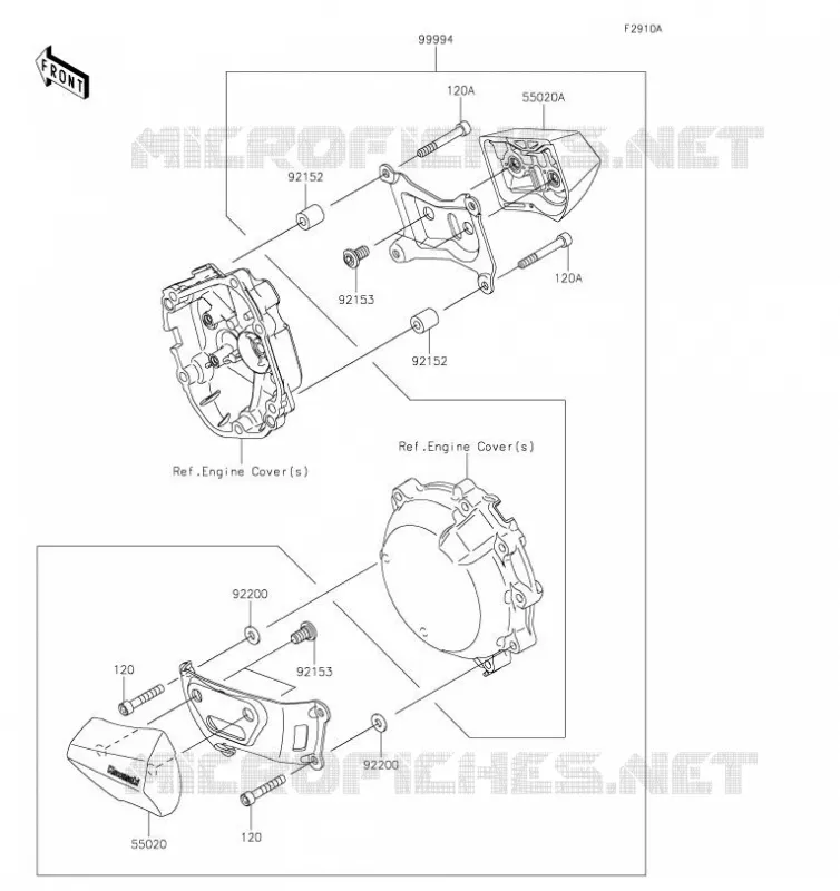 Accessory(Slider) Kawasaki MOTOS 1000 2019 NINJA ZX-10R  ZX1002FKF