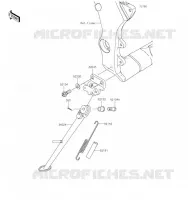 BEQUILLES pour Kawasaki NINJA ZX-10R SE 2019