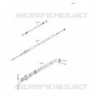 CABLES pour Kawasaki NINJA ZX-10R SE 2019