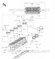 CULASSE pour Kawasaki NINJA ZX-10R SE 2019