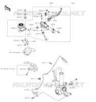 MAITRE CYLINDRE AV pour Kawasaki NINJA ZX-10R SE 2019