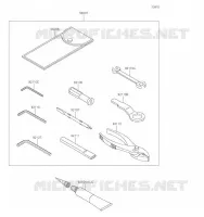 OUTIL UTILISATEUR pour Kawasaki NINJA ZX-10R SE 2019