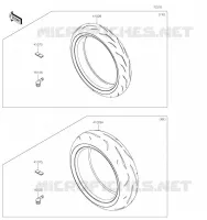 PNEUS pour Kawasaki NINJA ZX-10R SE 2019