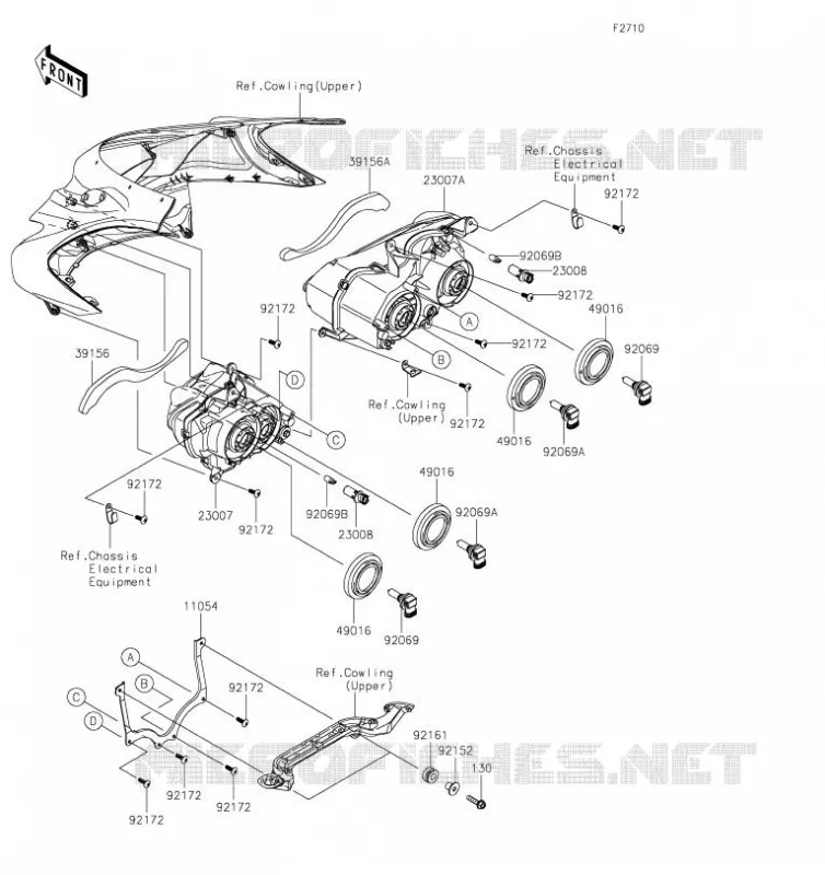 OPTIQUE(S) Kawasaki MOTOS 1400 2019 ZZR1400 PERFORMANCE SPORT  ZX1400JKF