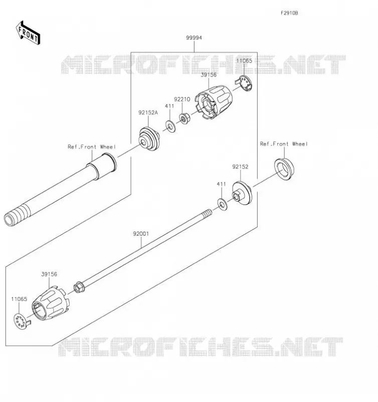 Accessory(Axle Slider) Kawasaki MOTOS 600 2019 NINJA ZX-6R  ZX636GKF