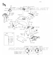 RESERVOIR CARBURANT pour Kawasaki NINJA ZX-6R 2019