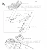 ACCESSOIRE (AMORTISSEUR DE DIRECTION) pour Kawasaki NINJA ZX-6R 2019