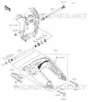 BRAS OSCILLANT pour Kawasaki NINJA ZX-6R 2019